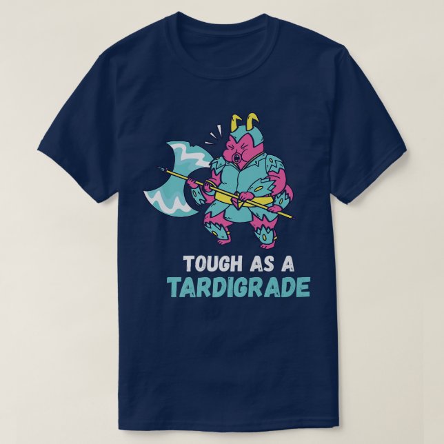 T-shirt Tardigrade Tough As Water Bear Microbiologie Scien (Design devant)
