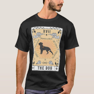 T-shirt Tarot Card The Dog Pont Audemer Spaniel Celestial 