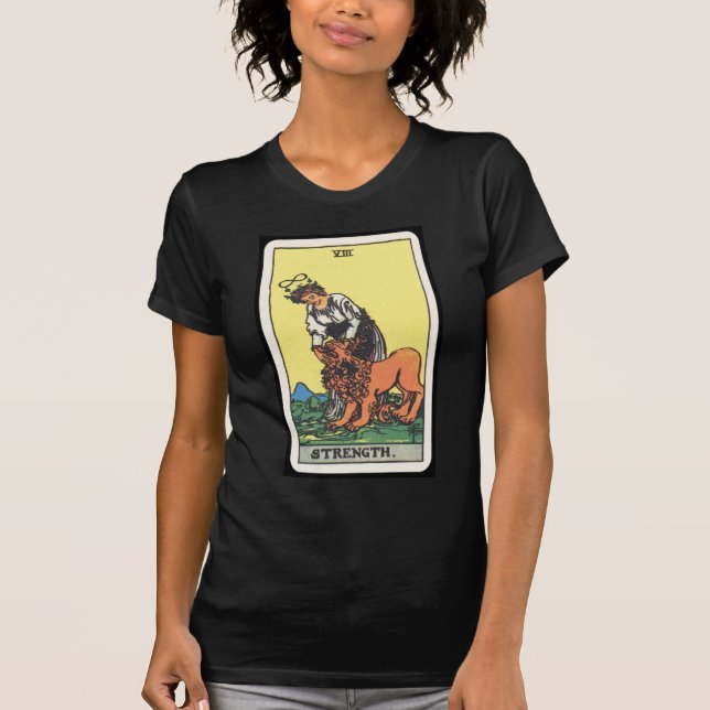 T-shirt Tarot : Force (Devant)