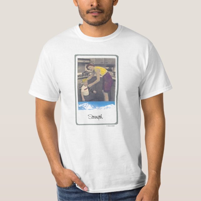 T-shirt Tarot T : Force (Devant)