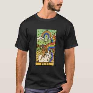 T-shirt Tarot vintage Tarot Card Tarot Reader Pride