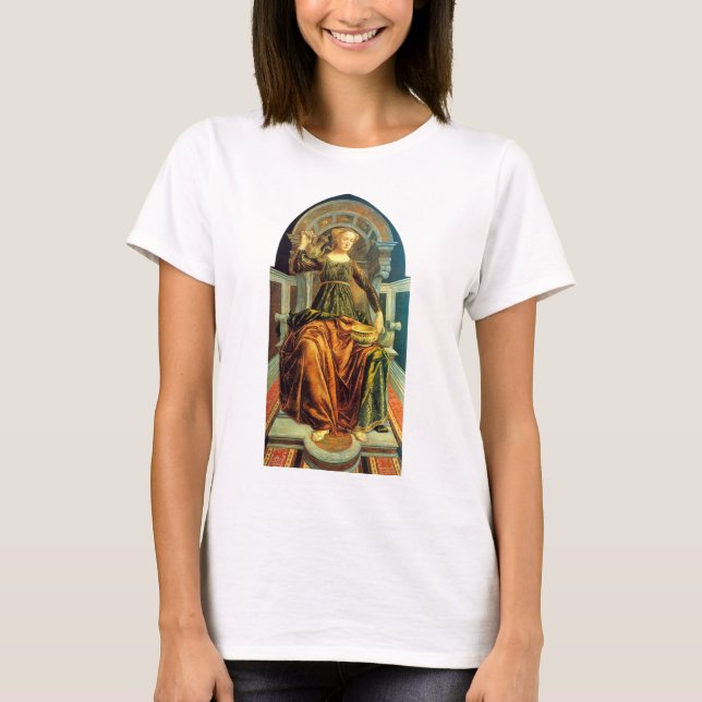T-SHIRT TAROTS DE RENAISSANCE ANTIQUE 14 / TEMPÉRANCE (Devant)