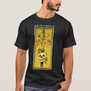T-SHIRT TAROTS DE RENAISSANCE ANTIQUE /ACE DES ÉPÈRES