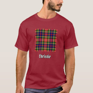 T-shirt Tartan du clan Christie