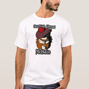 T-shirt Tartan fier écossais de McBain MacBain de clan