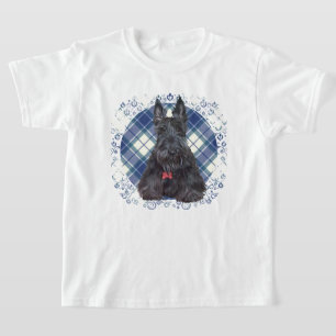 T-shirt Tartan Terrier Écossais