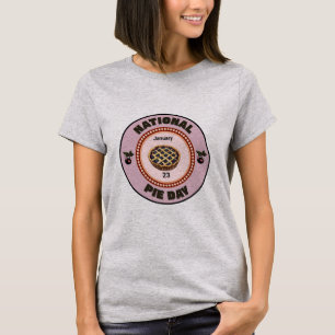 T-shirt Tarte à la cerise de la Journée nationale des tart
