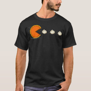 T-shirt Tarte à la citrouille Manger de la crème fouettée