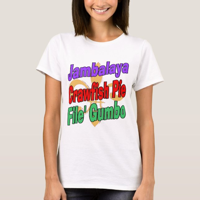 T-shirt Tarte à la langouste Jambalaya (Devant)
