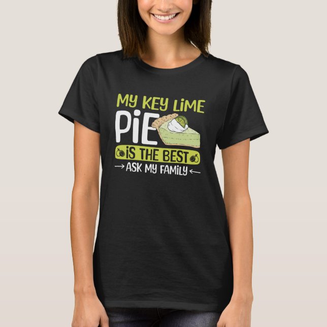 T-shirt Tarte À Lime Clé Et Tarte À Lime (Devant)