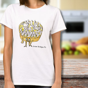 T-shirt Tarte au citron meringuée drôle Dessert mignon hum