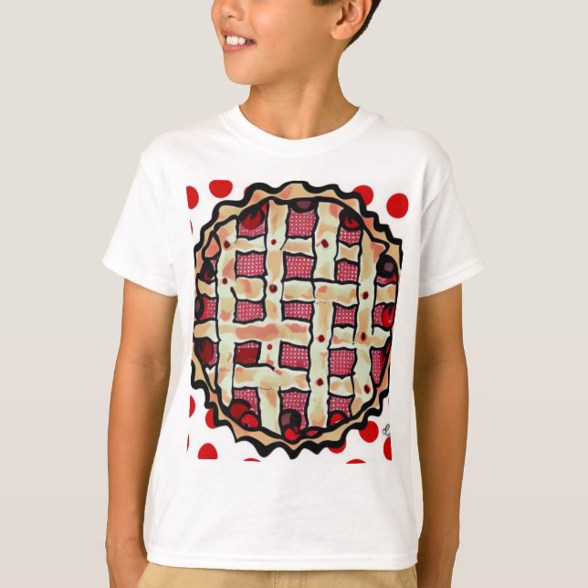 T-shirt Tarte aux cerises (Devant)