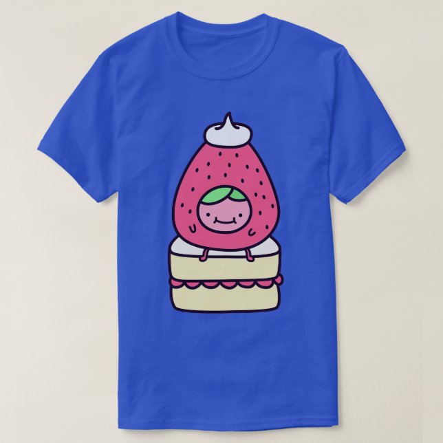 T-shirt Tarte aux fraises (Design devant)