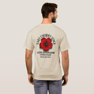 T-shirt Tarte Cherry Juice fait au paradis frais et savour