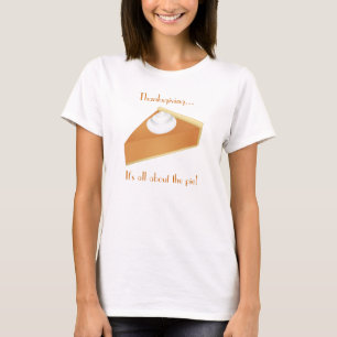 T-shirt Tarte de citrouille de thanksgiving