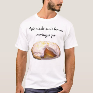 T-shirt Tarte de meringue de citron