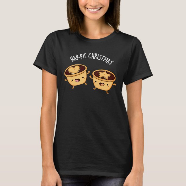 T-shirt Tarte de Noël amusante tarte de Noël Pun à tarte f (Devant)
