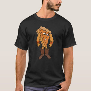 T-shirt Tarte Forte Portant Des Bottes