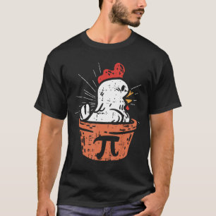 T-shirt Tarte Pot Pi Day au Poulet Math Geek 314