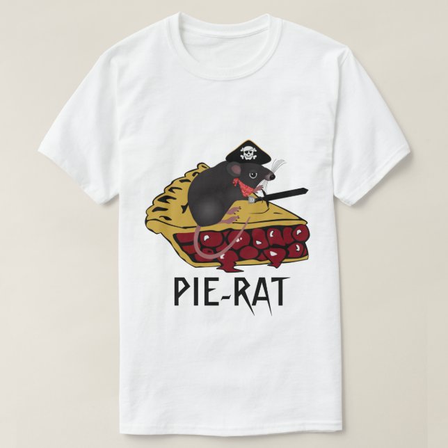 T-shirt Tarte-Rat de cerise (Design devant)