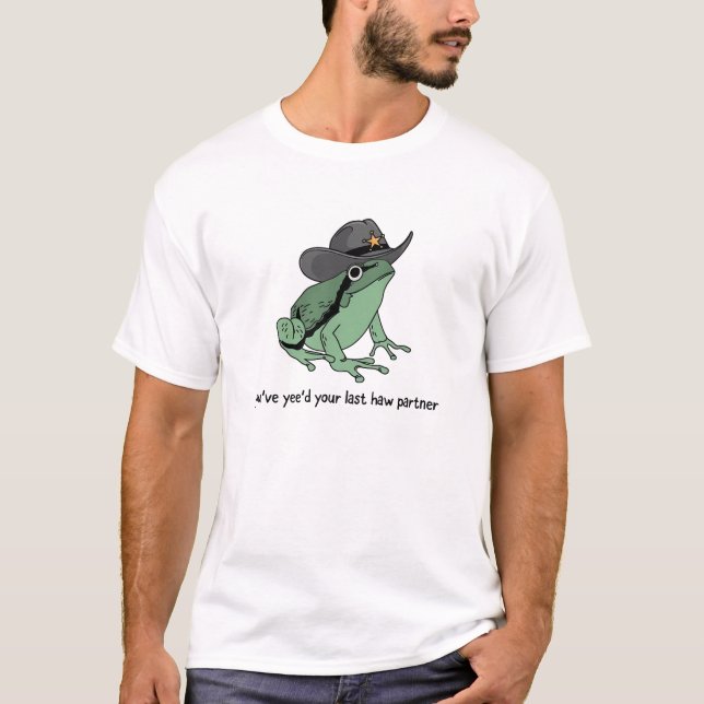 T-shirt T'as fait ta Dernière chemise de partenaire de mâc (Devant)