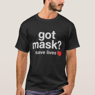 T-shirt T'as Mask ? Couleur hommes