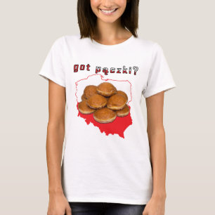 T-shirt t'as paczki ? Carte polonaise