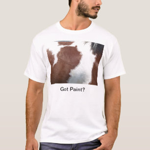 T-shirt T'as Paint ? Chemise de peinture