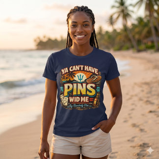 T-shirt T'as Pas Tes Pions Avec Moi – Dominos Caribéens