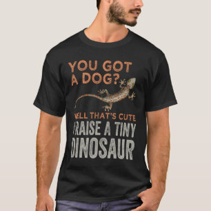 T-shirt T'As Un Chien ? Yell C'est mignon Je lève un minus
