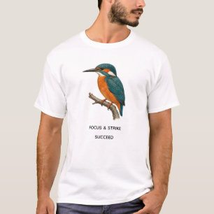 T-shirt Tasse à café Martin-pêcheur - Tasse botanique vint