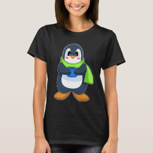 T-shirt Tasse à café Pingouin