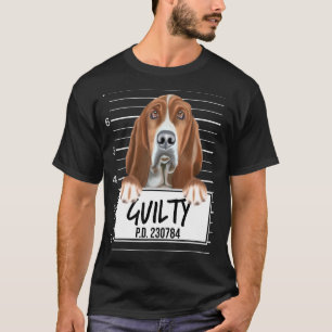 T-shirt Tasse Basset Hound Chien Coupable