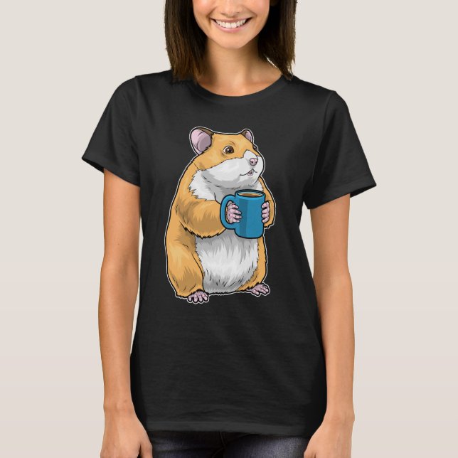 T-shirt Tasse de café Hamster (Devant)