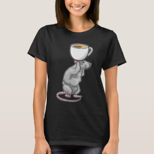 T-shirt Tasse de café Souris