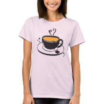 Tasse de thé fumante minimaliste Art pour amateur 