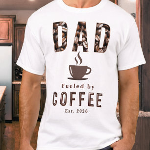 T-shirt Tasse drôle pour papa amateur de café - Fête des P