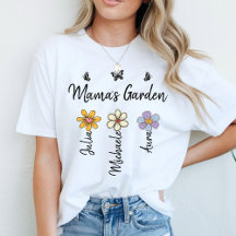Tasse personnalisée avec noms de fleurs de naissan