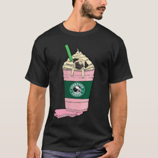 T-shirt Tasse Pug Milkshake