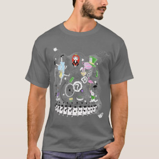 T-shirt Tasses de thé du pays des merveilles