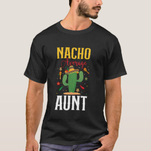 T-shirt Tata moyenne Nacho Cinco de Mayo Chapeau mexicain
