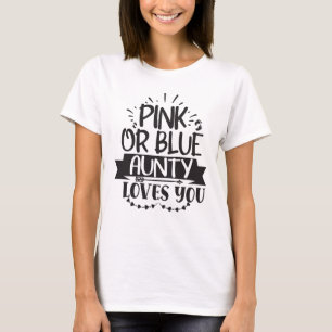 T-shirt Tata T'aime Rose ou Bleu