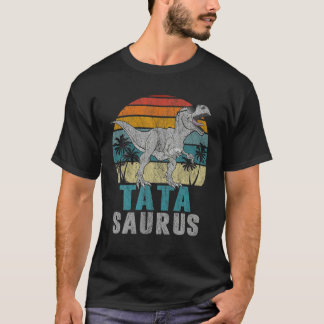 T-shirt Tatasaurus T Rex Dinosaur Tata Saurus Fête des Pèr
