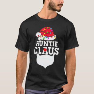 T-shirt Tatie Claus Pyjama de Noël Famille Tenue de Noël