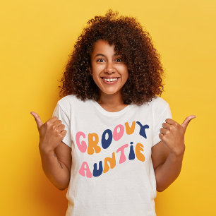 T-shirt Tatie Rétro Groovy 70s 