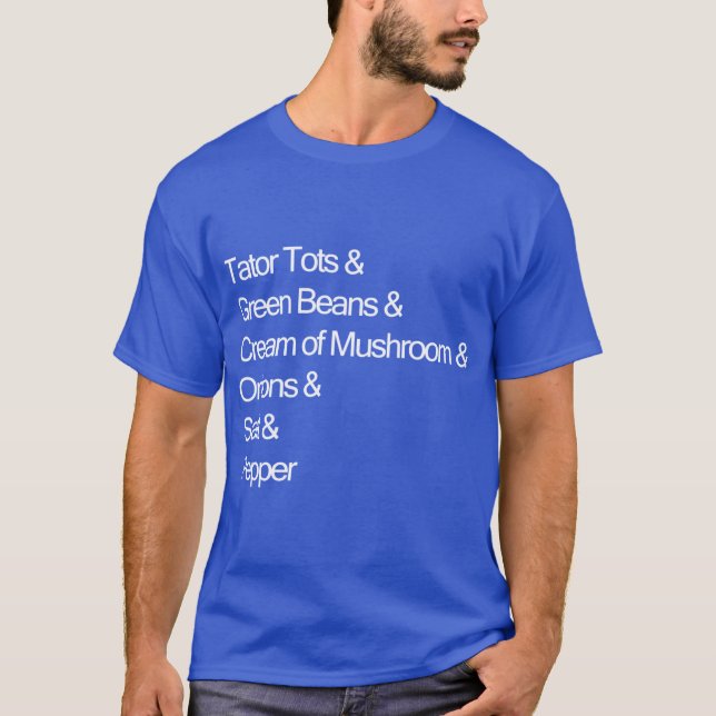 T-shirt Tator Tot Hotdish (Devant)