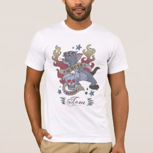 T-shirt Tatouage 2 de tueur de souris de Tom