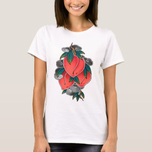 T-shirt Tatouage de pêche japonaise Art néotraditionnel Fr