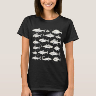T-shirt Tatouage de poisson style vintage 90s - Animaux ma