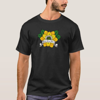 T-shirt Tatouage Fleur Jaune - Créez votre propre